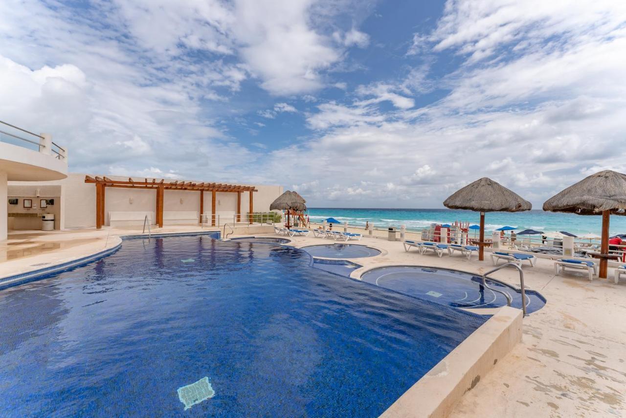 Amazing Caribbean Ocean View At Villas Marlin In Cancún Exterior foto